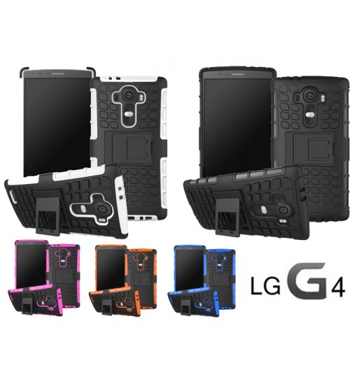 LG G4 Case Heavy Duty Hybrid Kickstand case