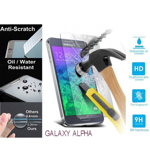 Galaxy Alpha G850 tempered Glass Protector Film