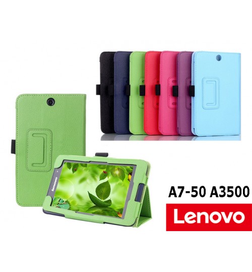 Lenovo Tab A7-50 A3500 Tablet leather case+PEN