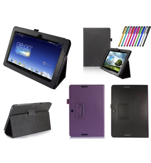 Asus Memo Pad 10.1 ME102 Tablet leather case+PEN