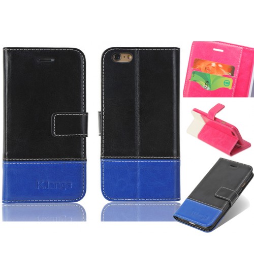 iPhone 4 4s vintage fine leather wallet case cover