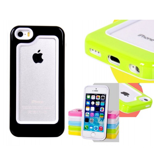 iPhone 4 4s candy shell bumper case + Combo