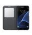 Galaxy S7 case Smart Sleep Leather Flip window view case cover