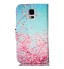 Galaxy S5 case wallet leather case printed