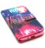 Galaxy S4 case wallet leather case printed