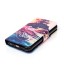 iPhone 5 5s SE case wallet leather case printed