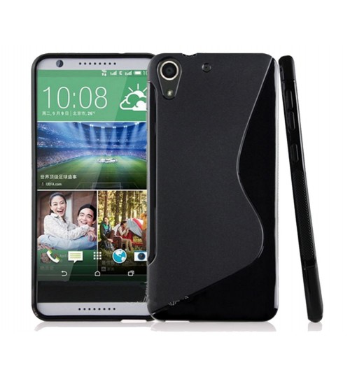 HTC Desire 728 case TPU Soft Gel Case+Pen