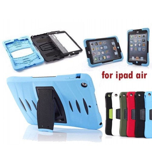 iPad AIR defender rugged heavy duty case+Pen