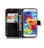 Galaxy S5 Premium Embossing wallet leather case