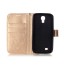 Galaxy S4 Mini Premium wallet leather case