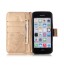 iPhone 5C Premium Embossing wallet leather case