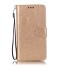 Sony M4 Aqua Premium Embossing wallet leather case