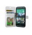 HTC ONE M8 Case ID window wallet leather