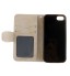 iPhone 5 5s SE printed ID wallet leather case