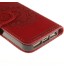 iPhone 5 5s SE printed ID wallet leather case