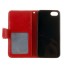 iPhone 5 5s SE printed ID wallet leather case