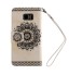 Galaxy S6 printed ID wallet leather case