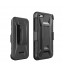 iPhone 5 5s SE Hybrid armor Case+Belt Clip Holster