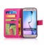 Galaxy S6 case ID wallet leather case printed