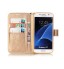 Samsung Galaxy S7 Case Premium leather Embossing wallet folio case