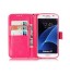 Samsung Galaxy S7 Case Premium leather Embossing wallet folio case