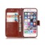 iPhone 6 6S Premium Leather Embossing wallet Folio case