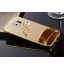 Galaxy S7 Edge Slim Metal bumper with mirror back cover case