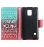 Samsung Galaxy S5 case wallet leather case printed