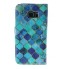 Galaxy S6 case wallet leather case printed