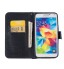 Samsung Galaxy S5 case wallet leather case printed