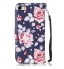 iPhone 5 5s SE case wallet leather case printed