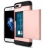 iPhone 7 Plus case impact proof hybrid dual layer card holder cover case