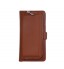 Iphone 7 plus double wallet  Leather Zip case detachable