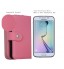 Galaxy S6 detachable full wallet leather case