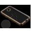 Galaxy J7 Prime case plating bumper with clear gel back cover case