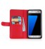 GALAXY S7 edge double wallet  Leather Zip case detachable