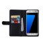 GALAXY S7 double wallet  Leather Zip case detachable