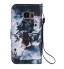 Galaxy S7 case wallet leather case printed