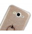 Gaxlaxy S6 Soft tpu Bling Kickstand Case with Ring Rotary Metal Mount