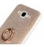 Gaxlaxy S6 Soft tpu Bling Kickstand Case with Ring Rotary Metal Mount