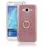 Gaxlaxy S6 Soft tpu Bling Kickstand Case with Ring Rotary Metal Mount