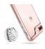 iPhone 7 Plus case plating bumper with clear gel back cover case