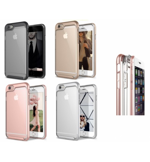 iPhone 6 6s case bumper w clear gel back cover