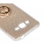 Gaxlaxy J2 PRIME Soft tpu Bling Kickstand Case with Ring Rotary Metal Mount