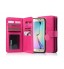 Galaxy J7 Prime Double Wallet leather case 9 Card Slots