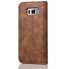 Galaxy J7 Prime ultra slim retro leather wallet case 2 cards magnet