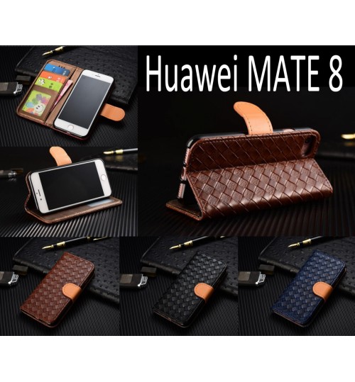 Huawei MATE 8 Leather Wallet Case Cover