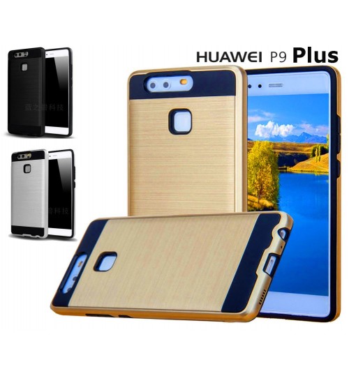 Huawei P9 Plus Impact Proof Brushed Metal Case