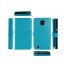 Meizu M5c Case Double Wallet Leather Case 9 Card Slots - Blue