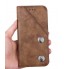 Galaxy S4 Mini case ultra slim retro leather wallet case 2 cards magnet case